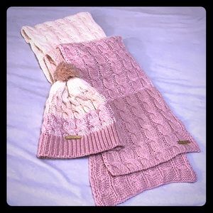 Hat and scarf set